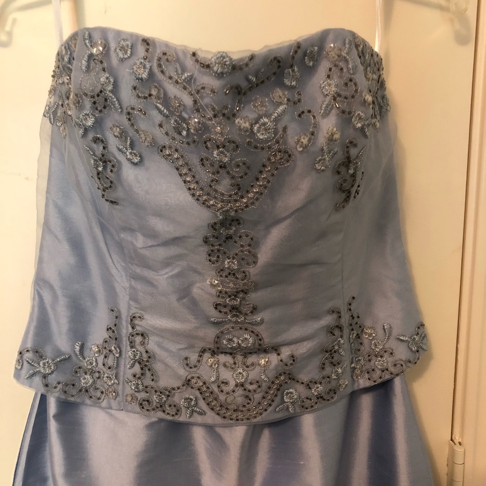 Scott McClintock Strapless Evening Gown